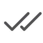 Checkmark Double SVG Icon